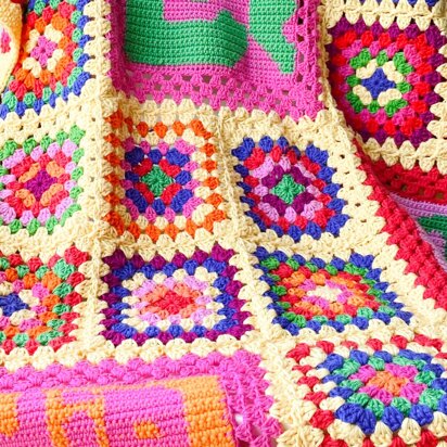 Hip and Groovy retro blanket