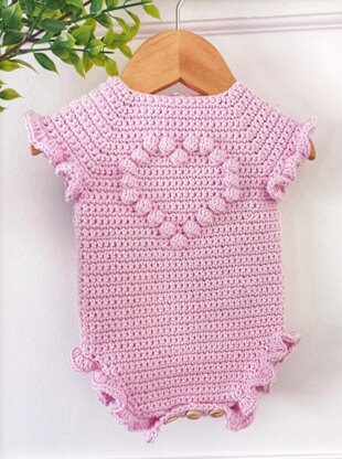 Heart Baby Romper