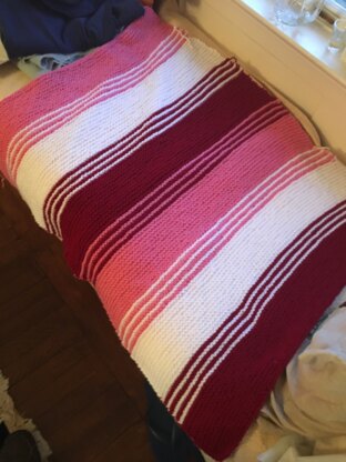 Striped blanket