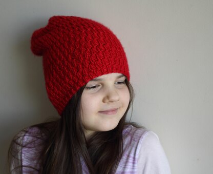 Ribbed Beanie Worsted