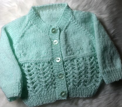 Another June baby cardy