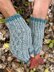 Frozen Falls Fingerless Mitts