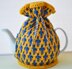 Medieval Cross 4 Cup Teapot Cosy Knitting Pattern