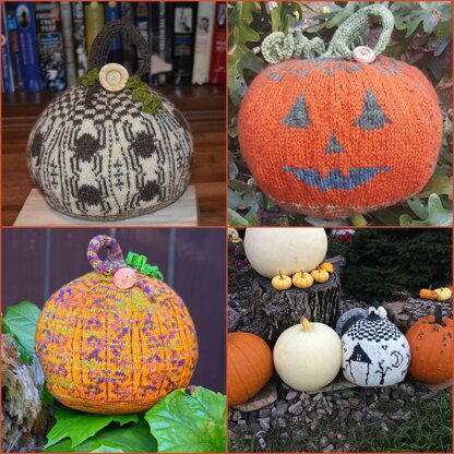 Large Colorwork Pumpkin