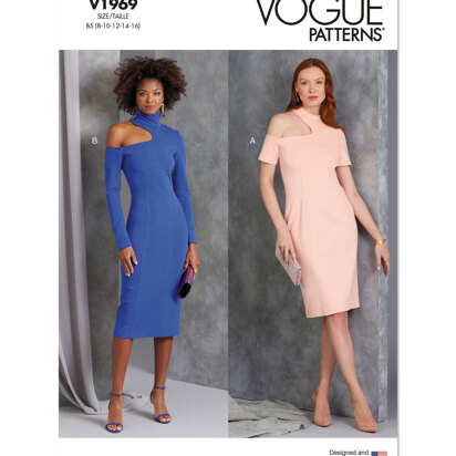 Vogue Sewing Misses' Knit Dresses V1969 - Sewing Pattern