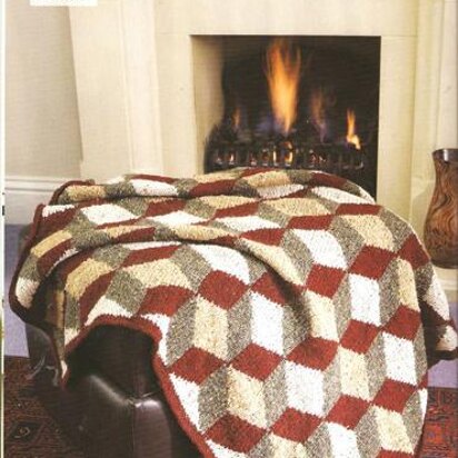 Tumbling Blocks Blanket