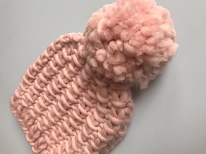 Super Chunky Linen Rib Hat