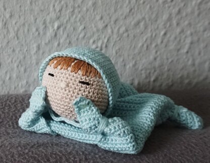 Häkelanleitung Amigurumi Schnuffeltuch Jimmy