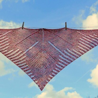Maplewood shawl - knitting pattern