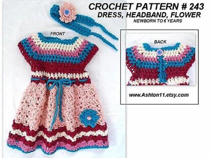 243- CROCHET DRESS
