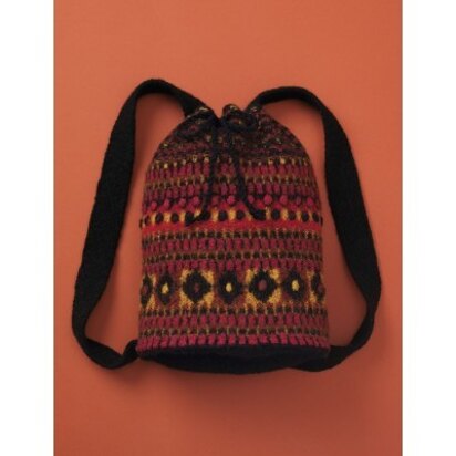 Felted Tribal Duffle in Patons Classic Wool Worsted