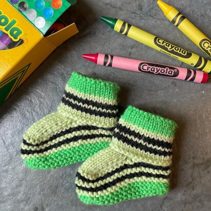 Crayon Booties