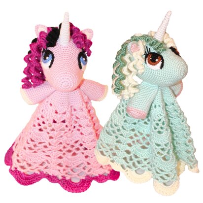 Unicorn / Pony Lovey Security Blanket