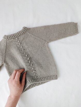 Berwick Baby and Children's Sweater in DK yarn - Ages 0 - 10 years