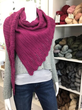 Crochet On the Trail Shawl