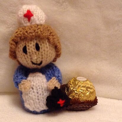 Get Well Soon Nurse Fererro Choc Cover