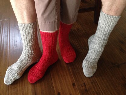 Twisted Vine Socks