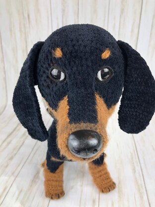 Dachshund Dog Crochet Pattern