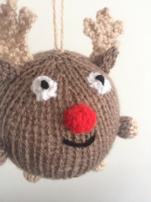 Reindeer Christmas Bauble