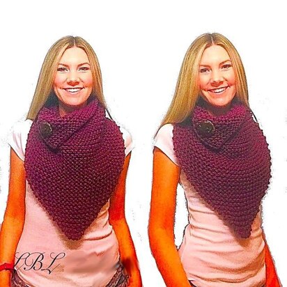 Sisterly Chic Button Cowl