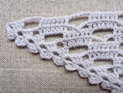 Crochet Bandana/Shawl Chart/Pattern #27