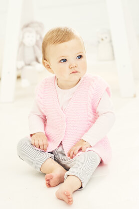 Jacket and Waistcoat in Stylecraft Special for Babies DK - 9680 - Downloadable PDF