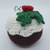 Christmas Pudding crochet bauble