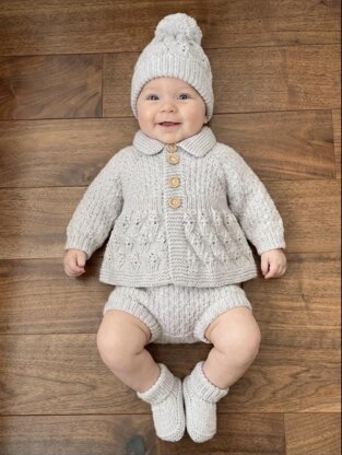 'Blueberry' 5 Piece set - Premature to 24 Months