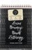 American Crafts Kelly Creates Small Brush Workbook 8.5"X12.3" 135/Pkg - Bouncy
