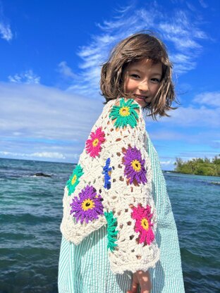 Butterfly Flower Cardigan