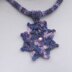 Poetry in Yarn Flower Necklace