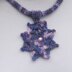 Poetry in Yarn Flower Necklace