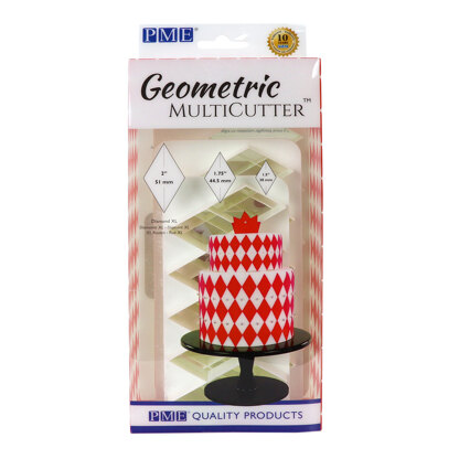 PME Geometric Multi Cutter - Diamond XL, Set of 3