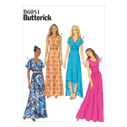 Butterick Misses' Dress B6051 - Sewing Pattern