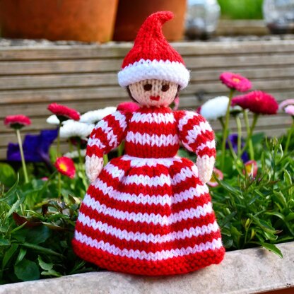 Heidi - Christmas Elf Folk Doll Knitting Pattern