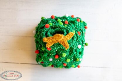 Christmas Tree Tissue Box Cover