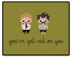 Shaun of the Dead Bite Size - PDF Cross Stitch Pattern