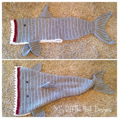 Bulky & Quick Shark Blanket