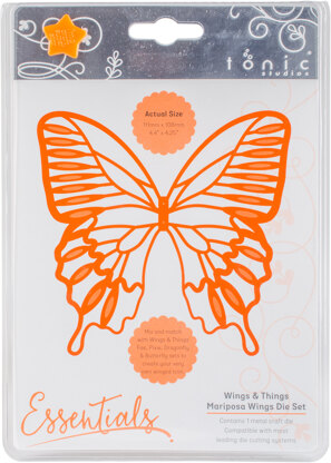 Tonic Studios Wings & Things Dies - Mariposa Wings