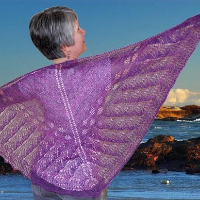 Newport Shawl - knitting pattern