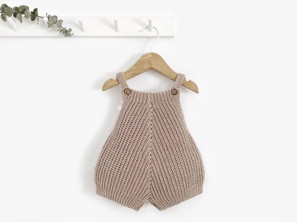 1-3 months - "A" Crochet Romper