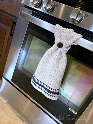 Buffalo Plaid Kitchen Towel Crochet pattern by Jennifer Pionk