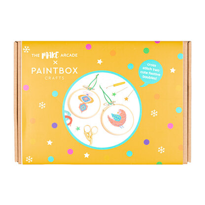 The Make Arcade x Paintbox Crafts Dove + Peace Magic Cross Stitch Kit