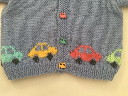 Boy's Car Sweater