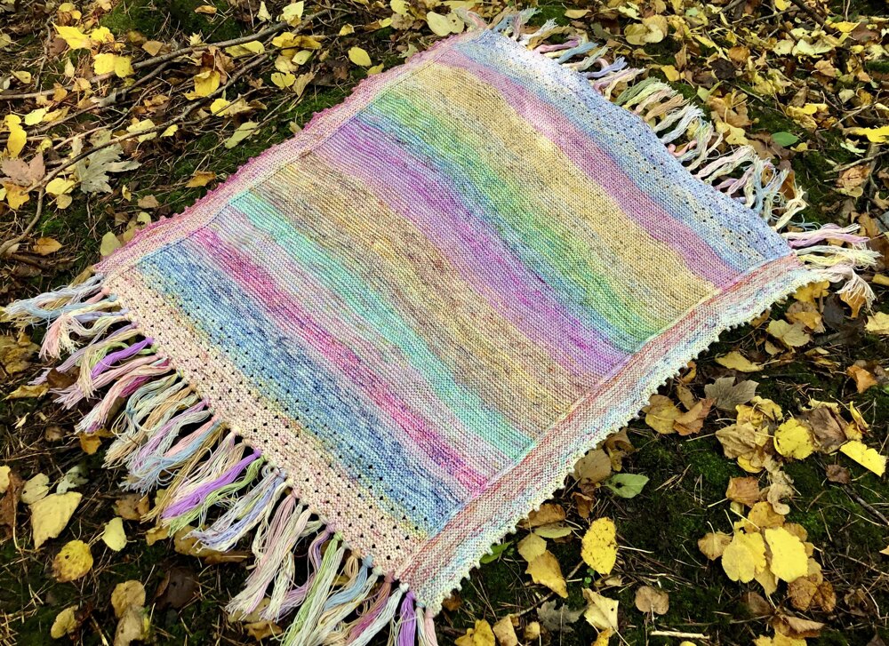 The Burrow Blanket Knitting pattern by Kay Jones LoveCrafts