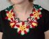 Columbine choker or v neck collar Pattern