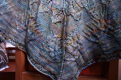 Into the Forest Square Shawl