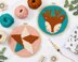 The Modern Crafter Reindeer & Star Beginner Punch Needle Kit - 8in