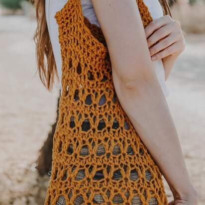 Crochet Boho Market Tote