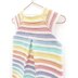 Size 12-24 months - Rainbow Romper PDF Knitting Pattern